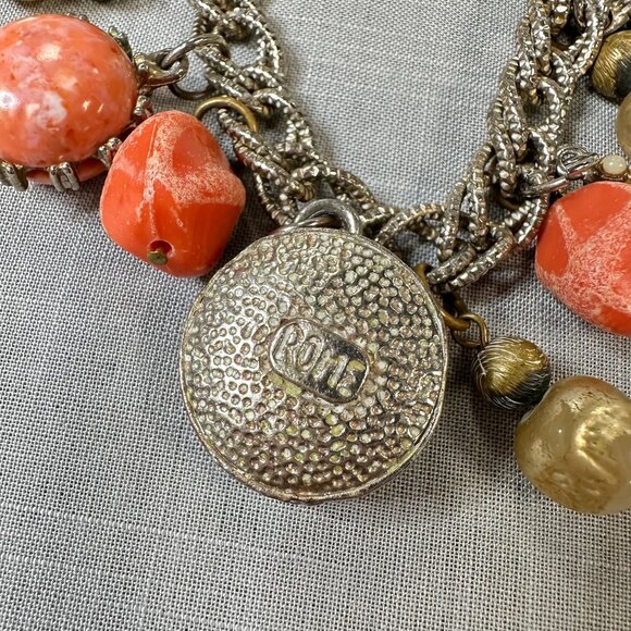 Vintage RARE 60s Boho Paris Charm Bracelet - Picture 9 of 13